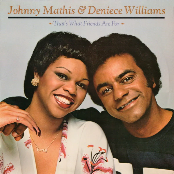Johnny Mathis & Deniece Williams - That's What Friends Are For (LP, Album) (Near Mint (NM or M-))