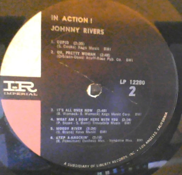 Johnny Rivers - In Action! (LP, Album) (Very Good Plus (VG+)) - Image 4