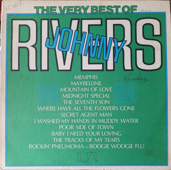 Johnny Rivers - The Very Best Of Johnny Rivers (LP, Comp) (Very Good Plus (VG+))