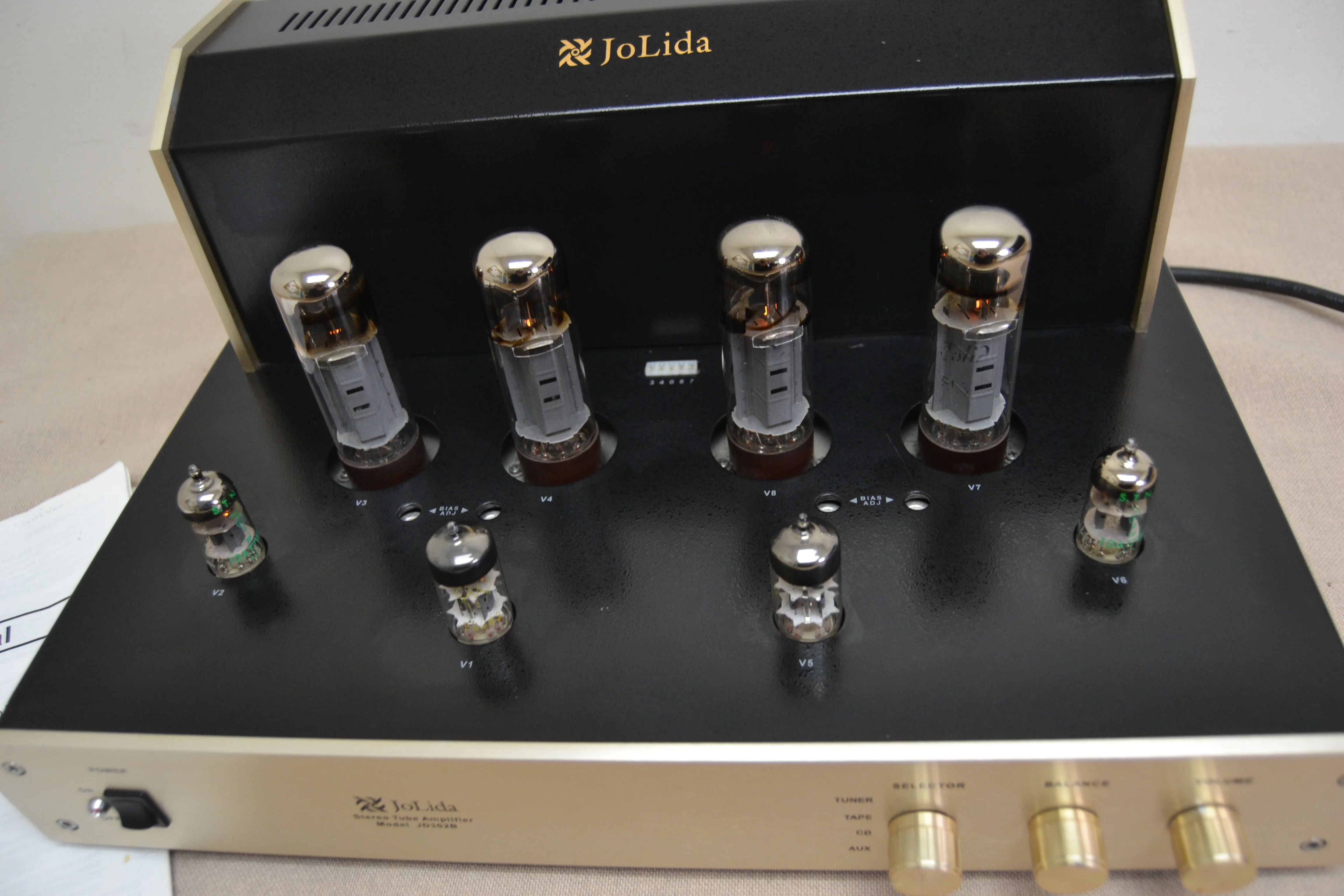 Jolida JD302B Tube Integrated Amplifier * Fully Serviced * Manual - Image 7