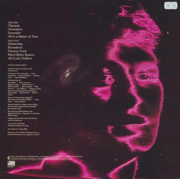 Jon Anderson - Animation (LP, Album, All) (Very Good Plus (VG+)) - Image 2