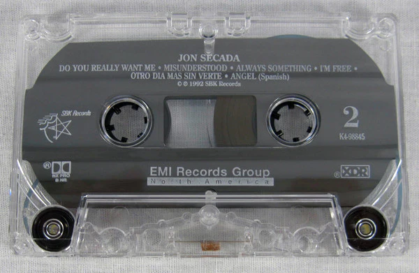 Jon Secada - Jon Secada (Cass, Album) (Near Mint (NM or M-)) - Image 5