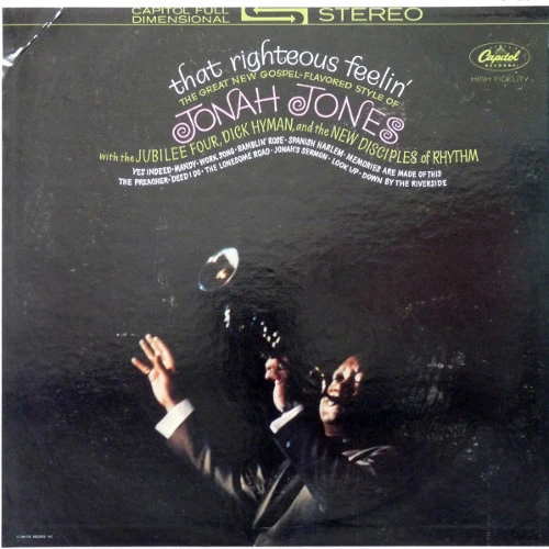 Jonah Jones - That Righteous Feelin' (LP, Album) (Very Good (VG))
