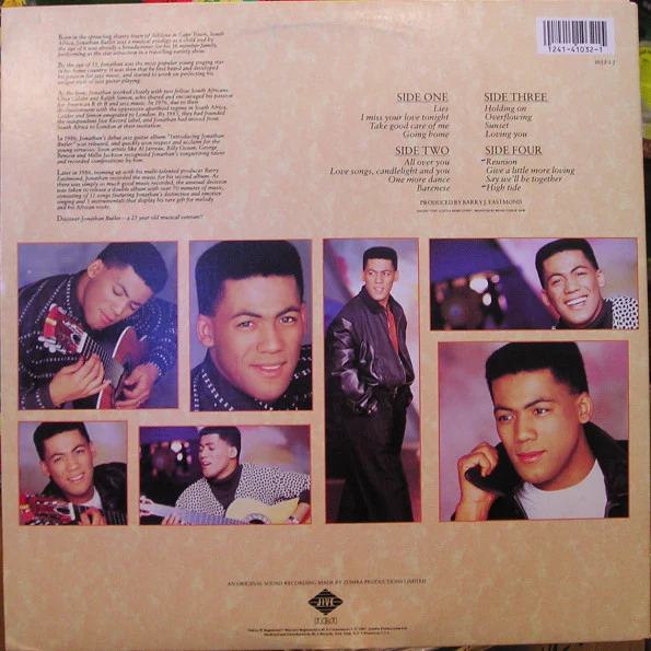 Jonathan Butler - Jonathan Butler (2xLP, Album) (Near Mint (NM or M-)) - Image 3