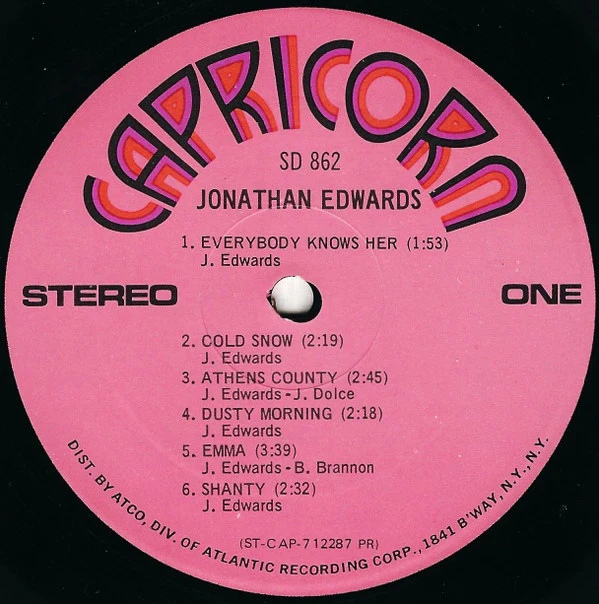 Jonathan Edwards - Jonathan Edwards (LP, Album, PR ) (Very Good (VG)) - Image 5