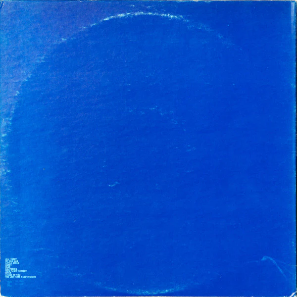 Joni Mitchell - Blue (LP, Album, San) (Very Good (VG)) - Image 3