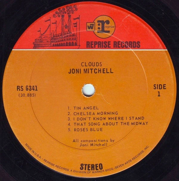 Joni Mitchell - Clouds (LP, Album, M/Print, Pit) (Very Good (VG)) - Image 5