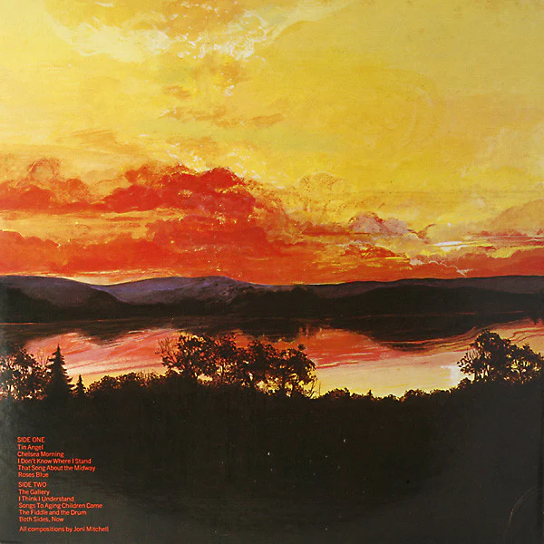 Joni Mitchell - Clouds (LP, Album, RP, Gat) (Very Good (VG)) - Image 2