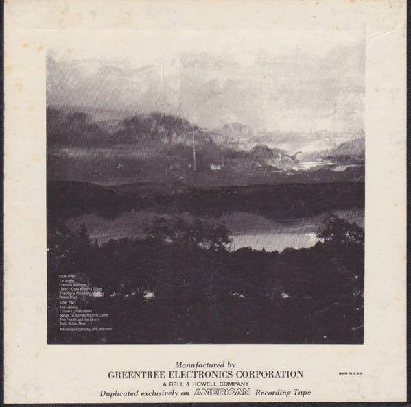 Joni Mitchell - Clouds (Reel, 4tr Stereo, 7" Reel, Album) (Very Good (VG)) - Image 2