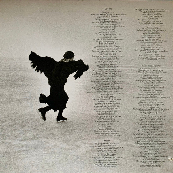 Joni Mitchell - Hejira (LP, Album, SP ) (Near Mint (NM or M-)) - Image 2