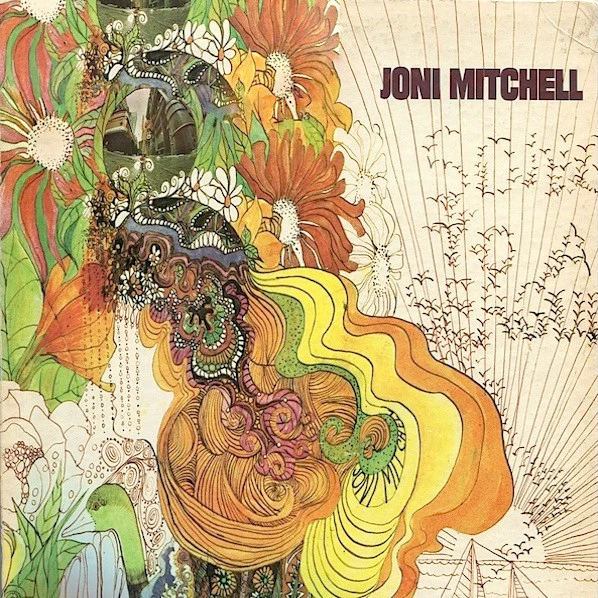Joni Mitchell - Song To A Seagull (LP, Album, Pit) (Very Good Plus (VG+))