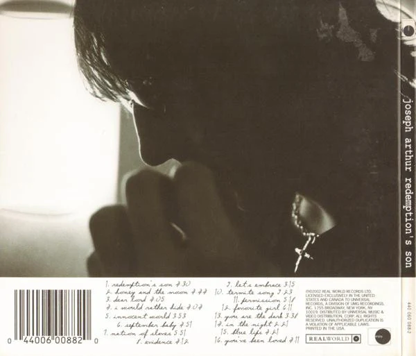 Joseph Arthur - Redemption's Son (CD, Album, Dig) (Near Mint (NM or M-)) - Image 2