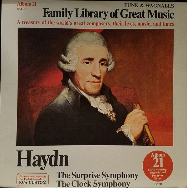 Joseph Haydn - The Surprise Symphony / The Clock Symphony (LP) (Very Good Plus (VG+))