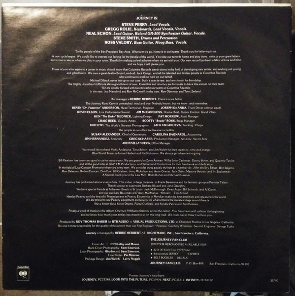 Journey - Evolution (LP, Album) (Very Good Plus (VG+)) - Image 5