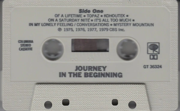 Journey - In The Beginning (Cass, Album, Comp) (Very Good Plus (VG+)) - Image 2