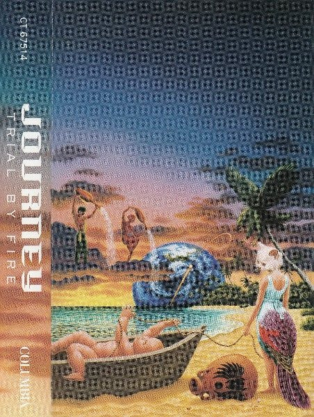 Journey - Trial By Fire (Cass, Album) (Near Mint (NM or M-))