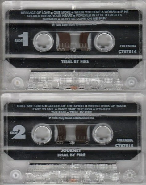 Journey - Trial By Fire (Cass, Album) (Near Mint (NM or M-)) - Image 4