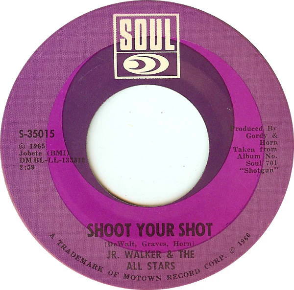 Junior Walker & The All Stars - (I'm A) Road Runner (7", Single, RE, ARP) (Very Good Plus (VG+)) - Image 2