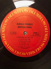 Judas Priest - British Steel (LP, Album) (Very Good Plus (VG+)) - Image 3