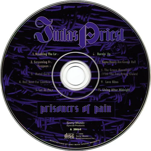 Judas Priest - Prisoners Of Pain (CD, Comp) (Very Good Plus (VG+)) - Image 3
