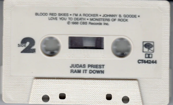 Judas Priest - Ram It Down (Cass, Album) (Near Mint (NM or M-)) - Image 4
