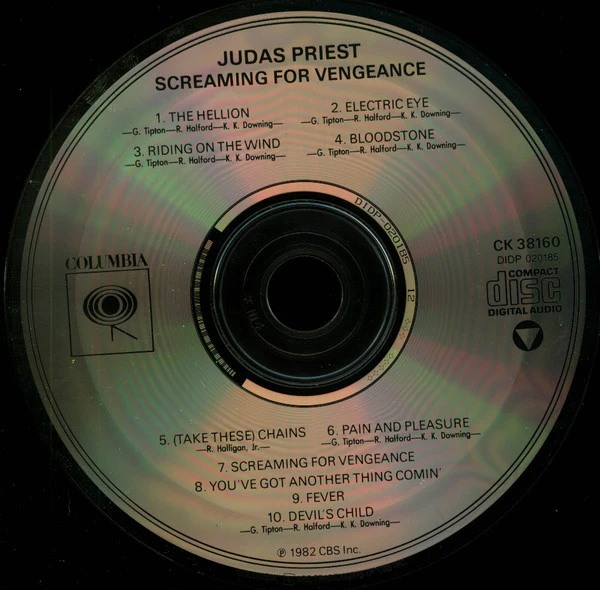 Judas Priest - Screaming For Vengeance (CD, Album, RP) (Near Mint (NM or M-)) - Image 4