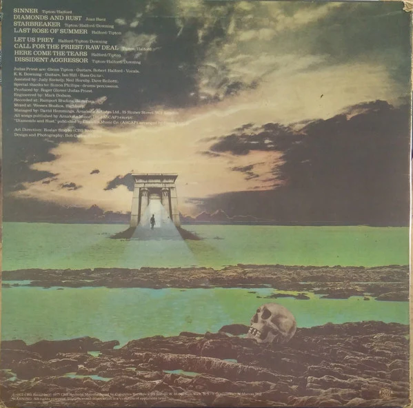 Judas Priest - Sin After Sin (LP, Album, Pit) (Very Good Plus (VG+)) - Image 2