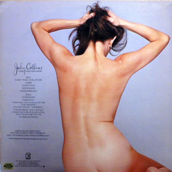 Judy Collins - Hard Times For Lovers (LP, Album, SP ) (Very Good Plus (VG+)) - Image 2