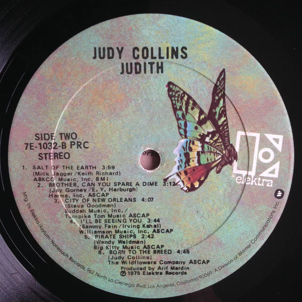 Judy Collins - Judith (LP, Album, PRC) (Very Good Plus (VG+)) - Image 5