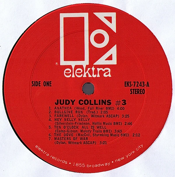 Judy Collins - Judy Collins #3 (LP, Album, RE) (Very Good Plus (VG+)) - Image 3