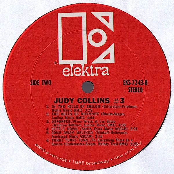 Judy Collins - Judy Collins #3 (LP, Album, RE) (Very Good Plus (VG+)) - Image 4