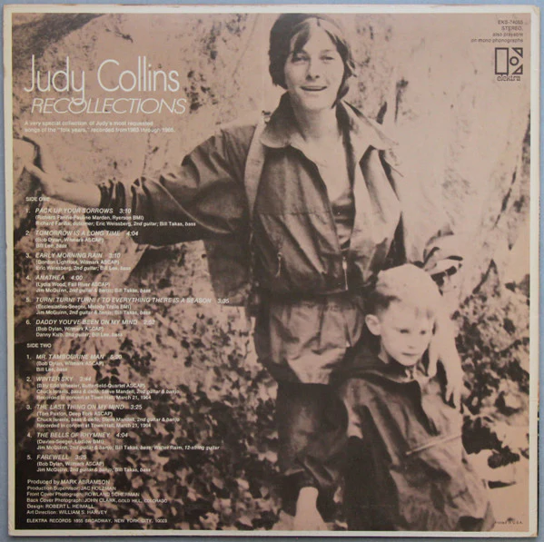 Judy Collins - Recollections (LP, Comp, Ter) (Very Good (VG)) - Image 2