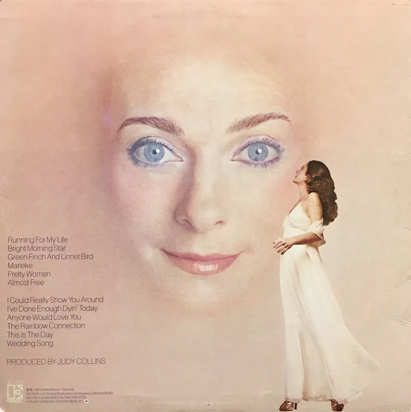 Judy Collins - Running For My Life (LP, Album, All) (Very Good Plus (VG+)) - Image 2