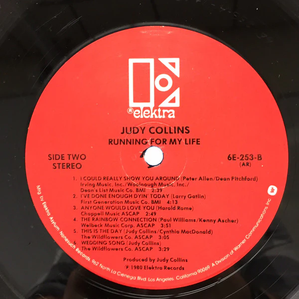 Judy Collins - Running For My Life (LP, Album, All) (Very Good Plus (VG+)) - Image 4