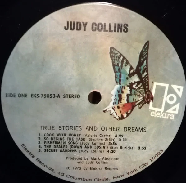 Judy Collins - True Stories And Other Dreams (LP, Ter) (Very Good (VG)) - Image 3