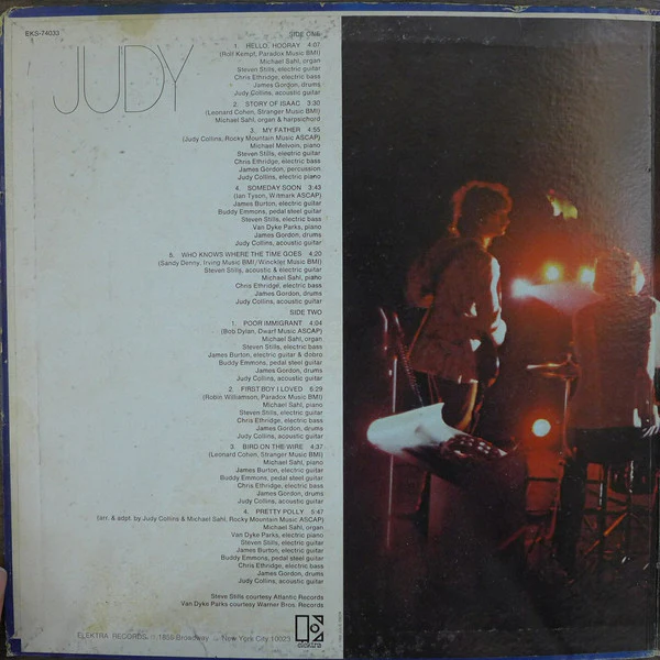 Judy Collins - Who Knows Where The Time Goes (LP, Album, Ter) (Very Good Plus (VG+)) - Image 5