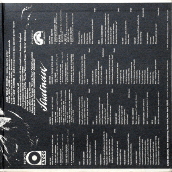 Julie Driscoll, Brian Auger & The Trinity - Streetnoise (2xLP, Album, CTH) (Good Plus (G+)) - Image 3