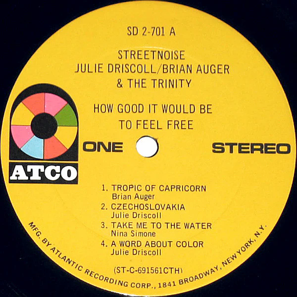 Julie Driscoll, Brian Auger & The Trinity - Streetnoise (2xLP, Album, CTH) (Good Plus (G+)) - Image 5
