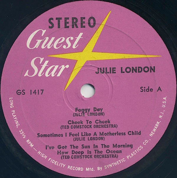 Julie London And Selections By The Ted Comstock Orchestra - Tenderly Yours (LP, Album) (Very Good Plus (VG+)) - Image 3