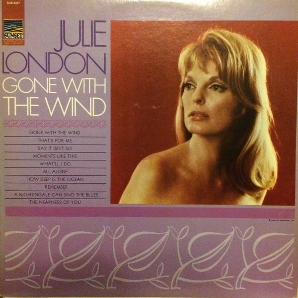 Julie London - Gone With The Wind (LP, Comp) (Near Mint (NM or M-))