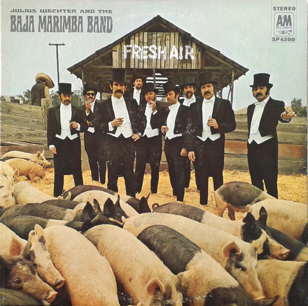 Julius Wechter And Baja Marimba Band - Fresh Air (LP, Album) (Very Good Plus (VG+))