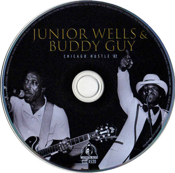 Junior Wells & Buddy Guy - Chicago Hustle '82 (CD, Album) (Near Mint (NM or M-)) - Image 3