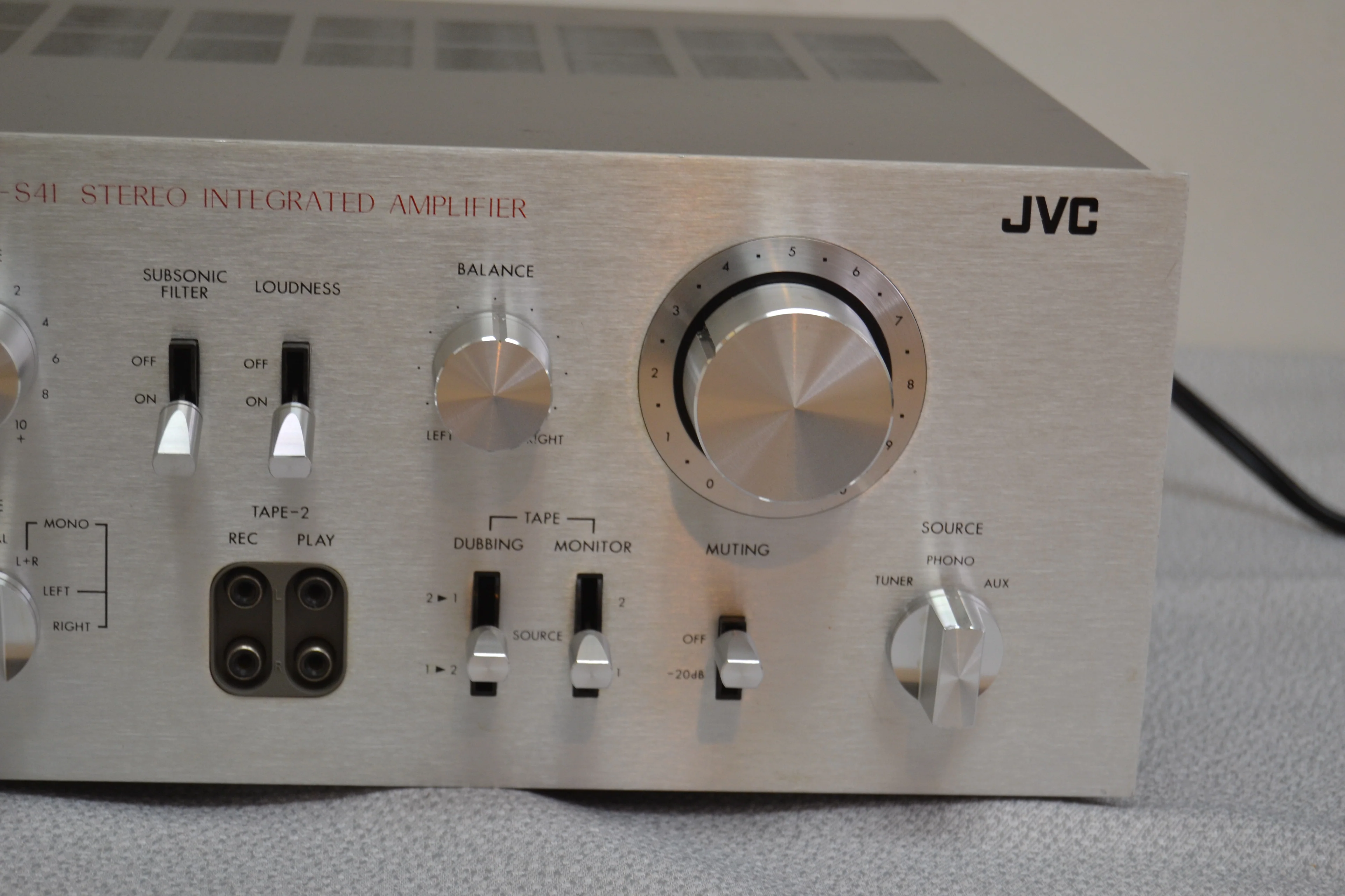 JVC JA-S41 Integrated Amplifier * 60W RMS * 1976 - Image 4