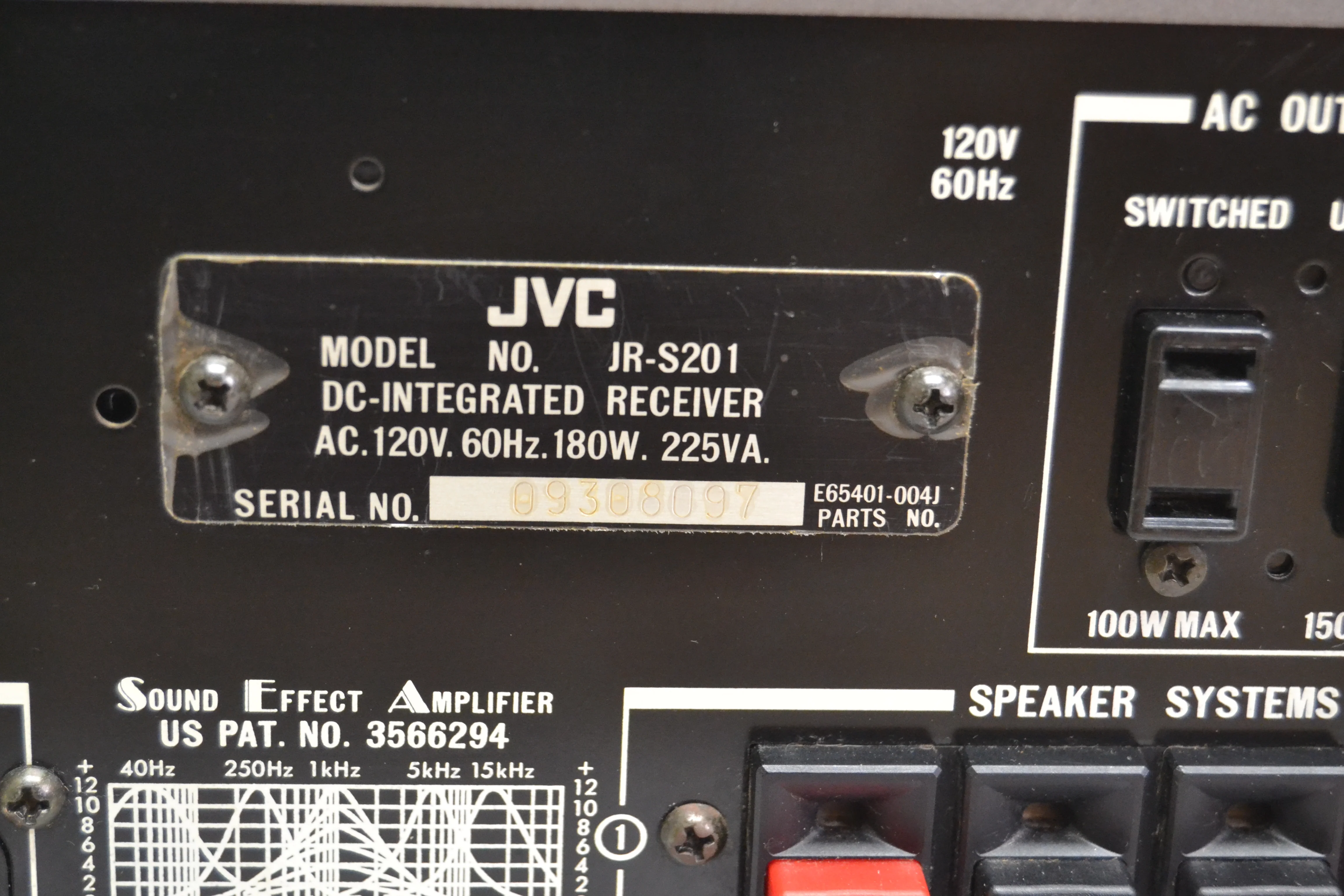 JVC JR-S201 DC Integrated Stereo Receiver (1978) * 35W RMS * - Image 15