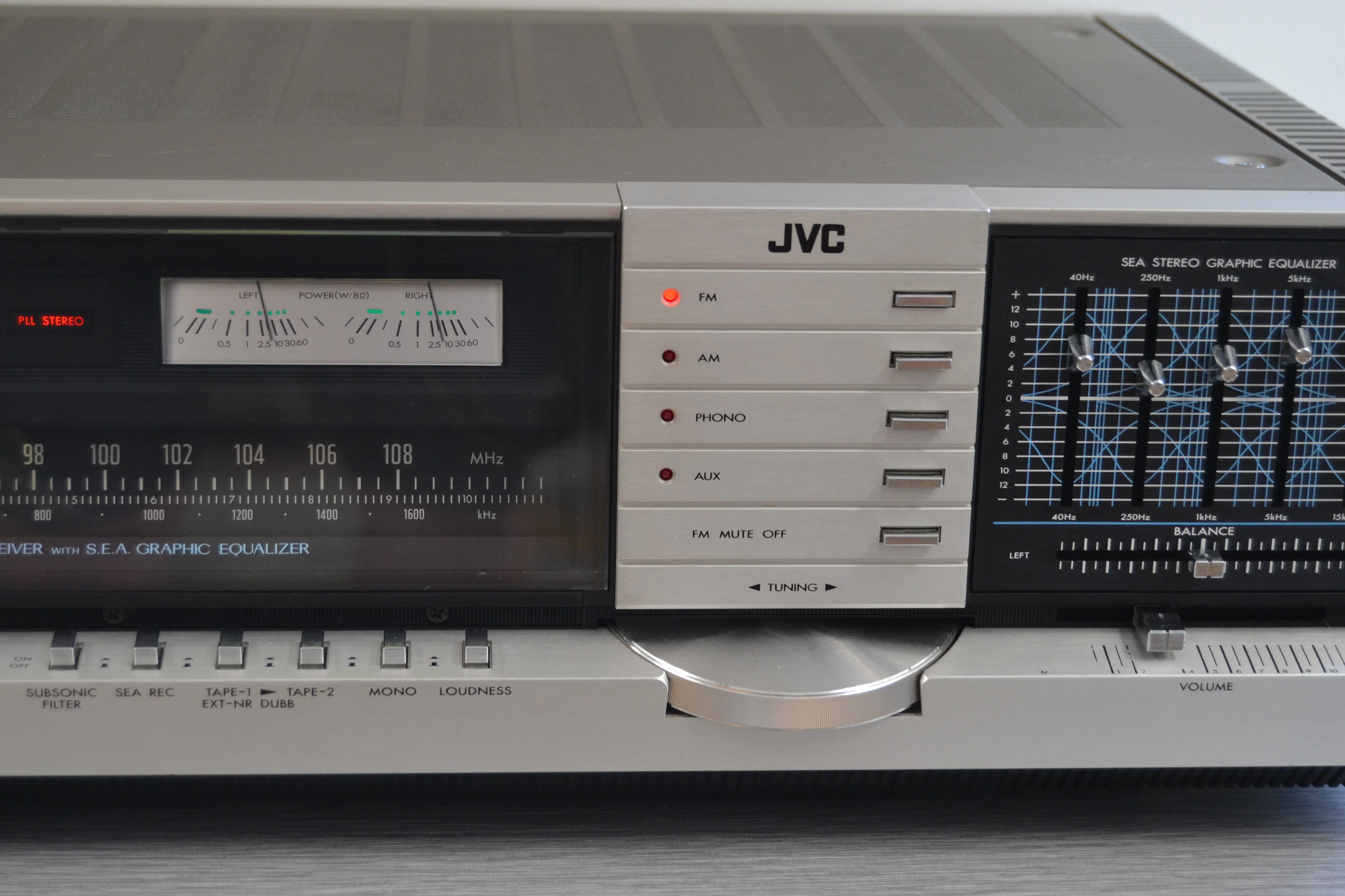 JVC JR-S301 Stereo Receiver * 60W MS * 1977 - Image 4