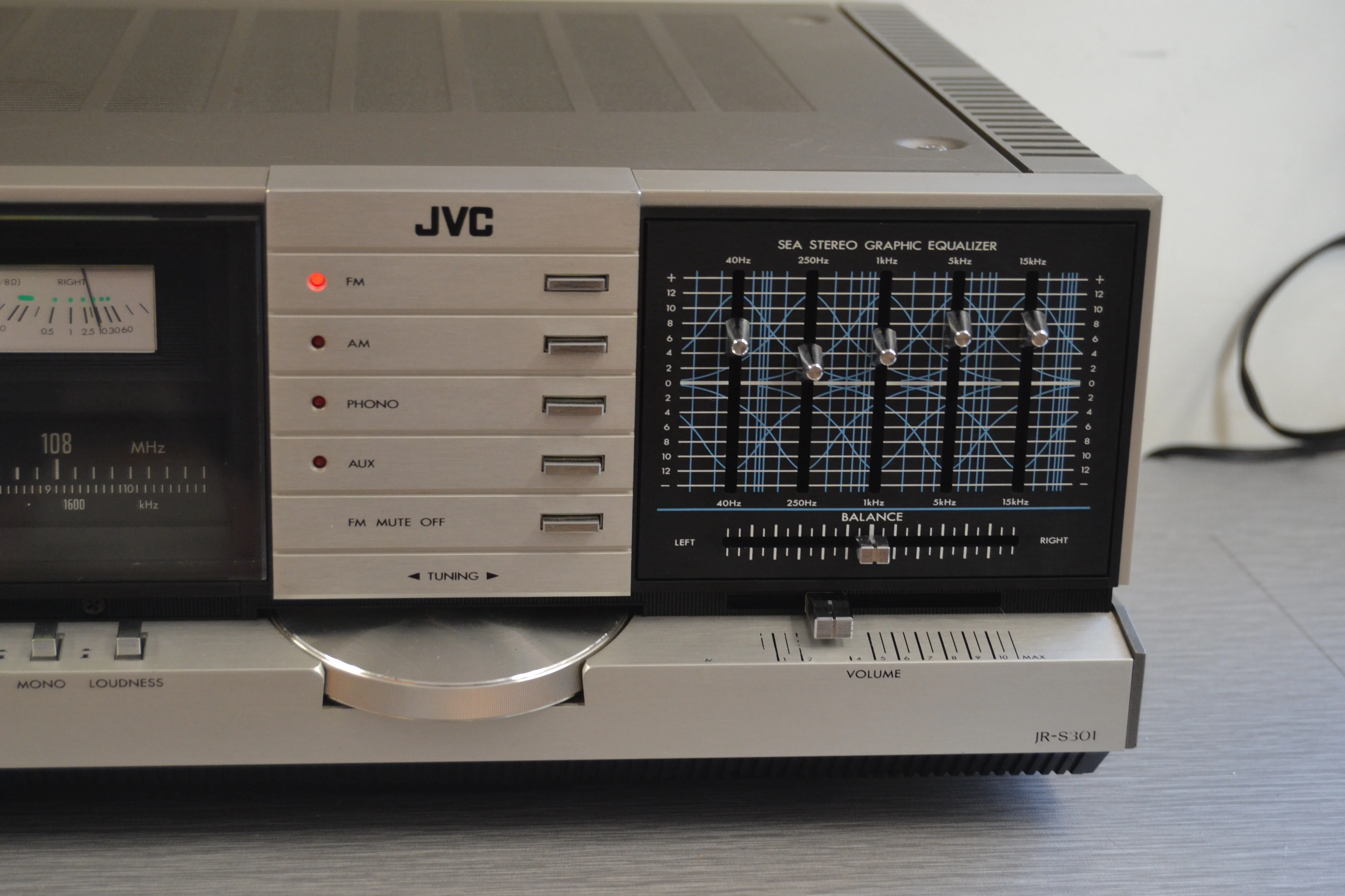 JVC JR-S301 Stereo Receiver * 60W MS * 1977 - Image 5