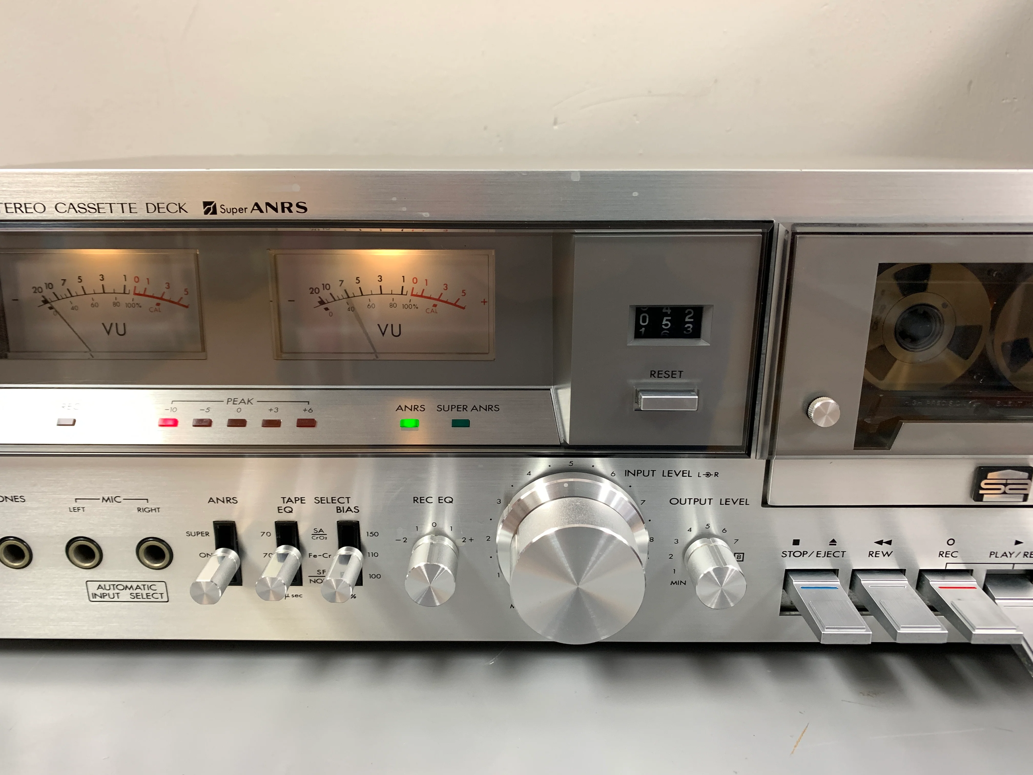 JVC KD-55 Single Cassette Deck * Read Description - Image 3
