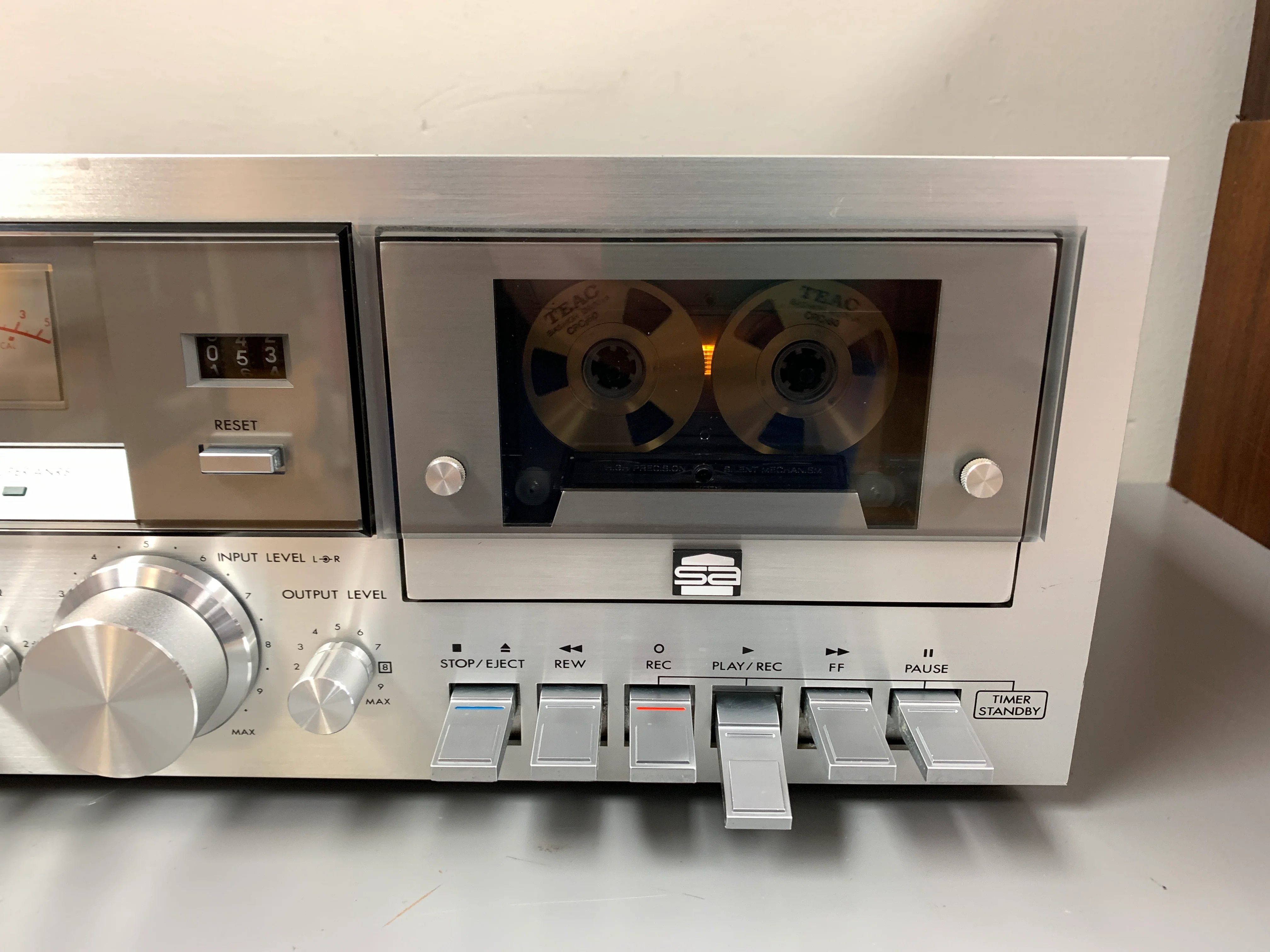 JVC KD-55 Single Cassette Deck * Read Description - Image 4