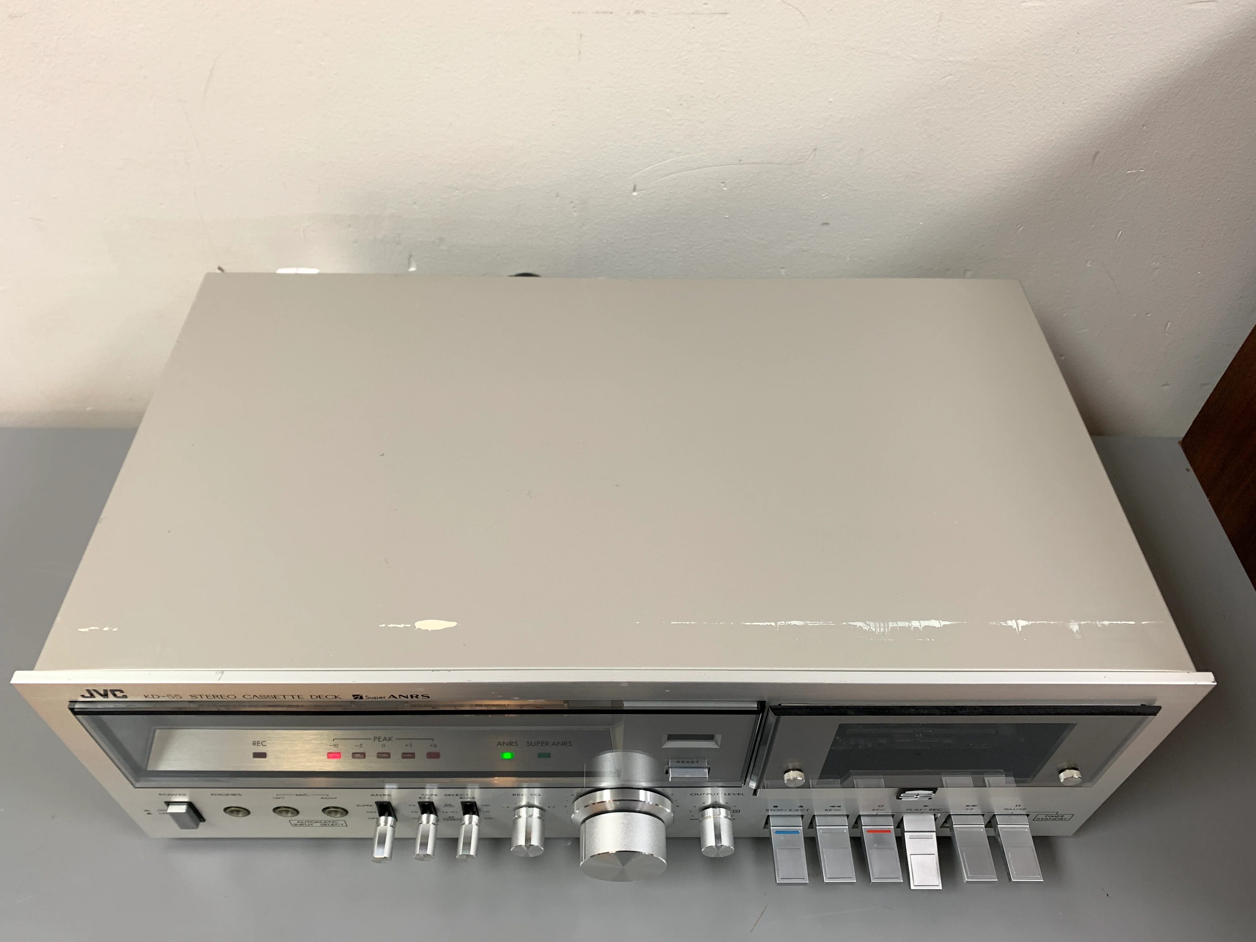 JVC KD-55 Single Cassette Deck * Read Description - Image 5