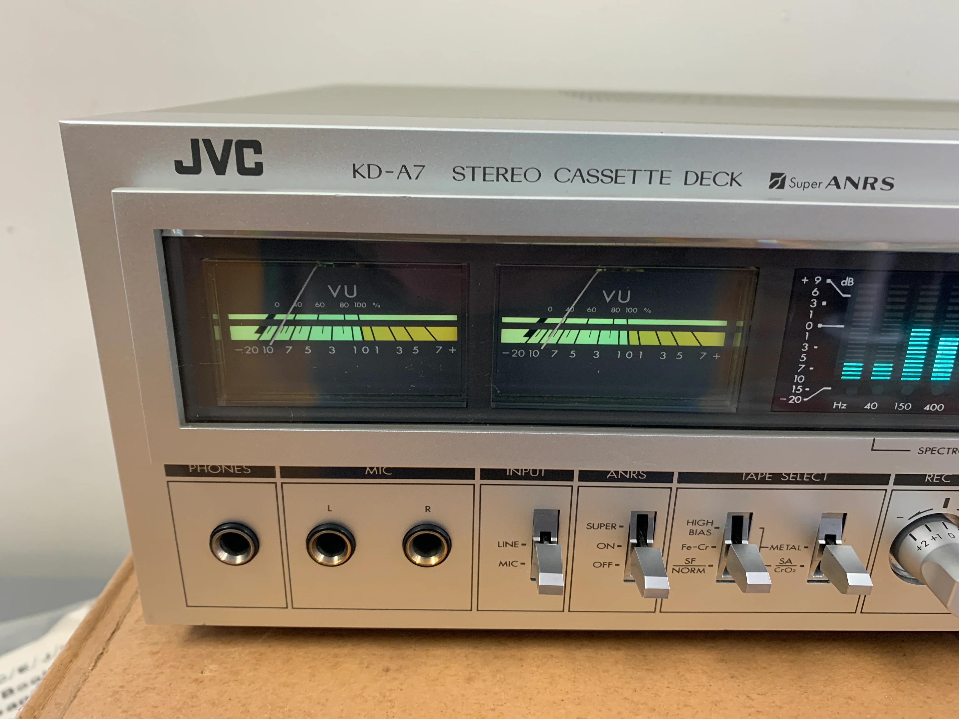 JVC KD-A7 Single Cassette Deck * Box * Manual - Image 3